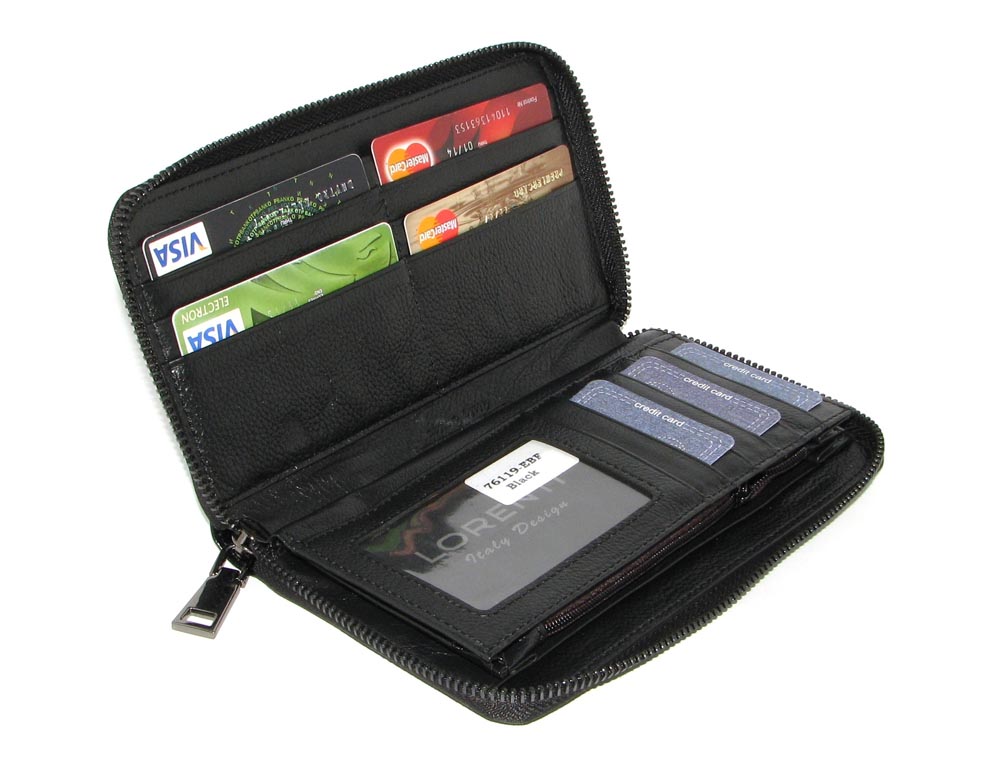Гаманець жіночий Lorenti L76119-EBF BLACK Гаманець жіночий Lorenti L76119-EBF BLACK